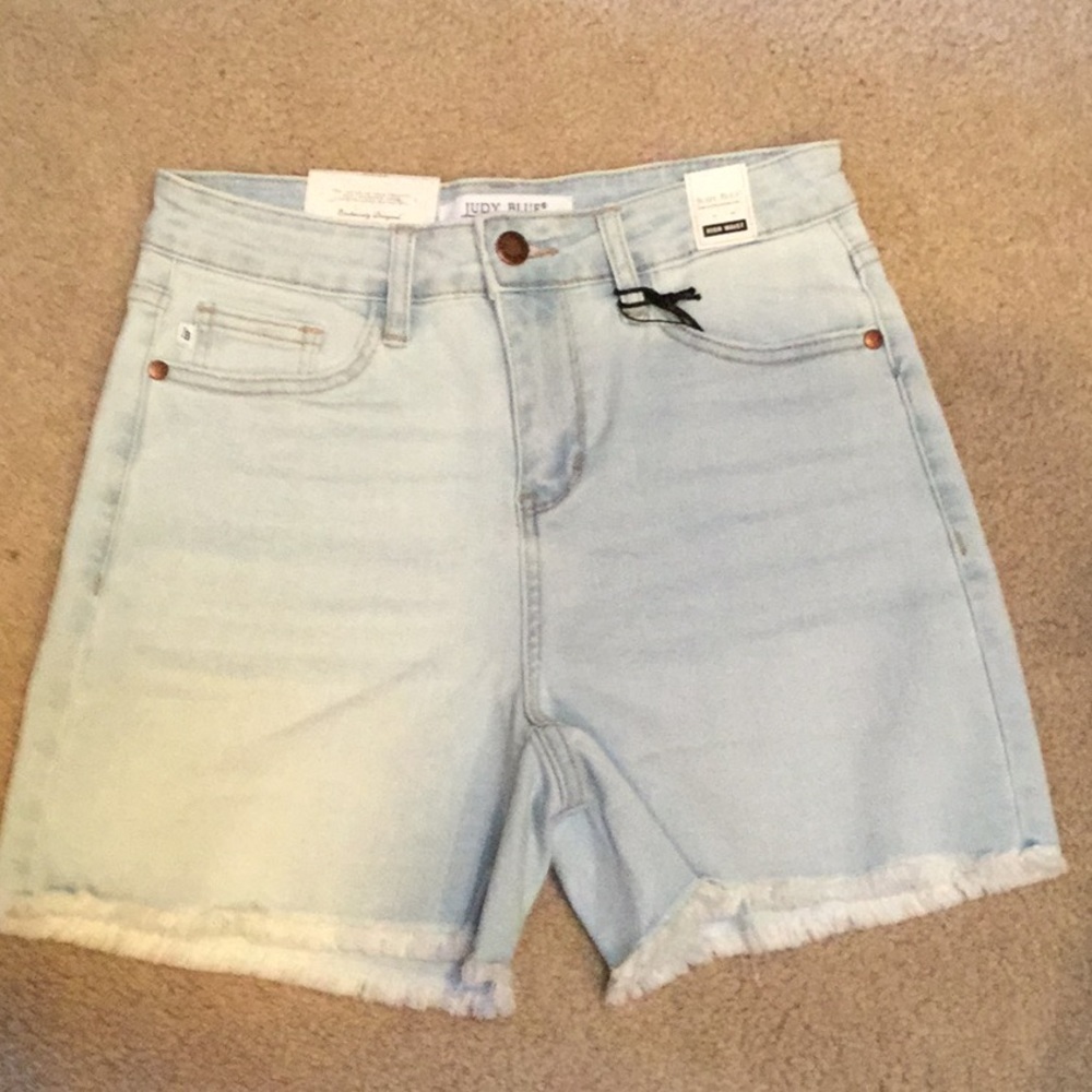 NWT Judy Blue High Waisted Jean Shorts